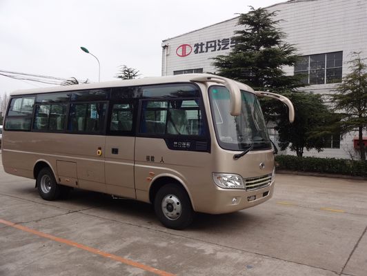 中国 アルミニウム堅いドアが付いている学校の交通機関の星のタイプ30乗客の小型バス サプライヤー